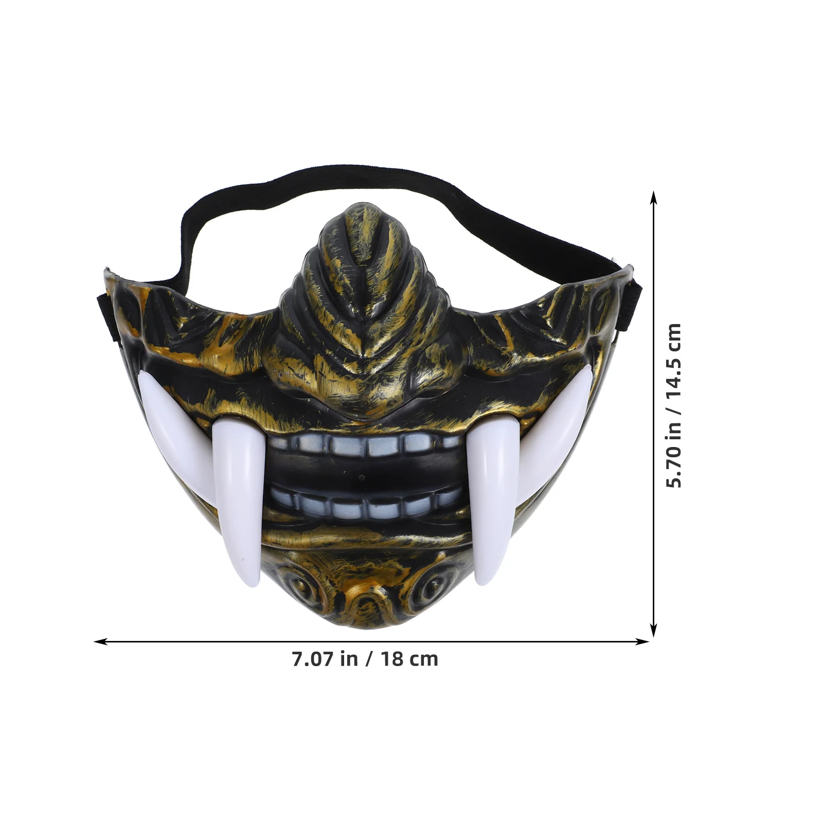 

Wisdom Mask Party Festival Costume Props for Halloween Resin Japan Cosplay