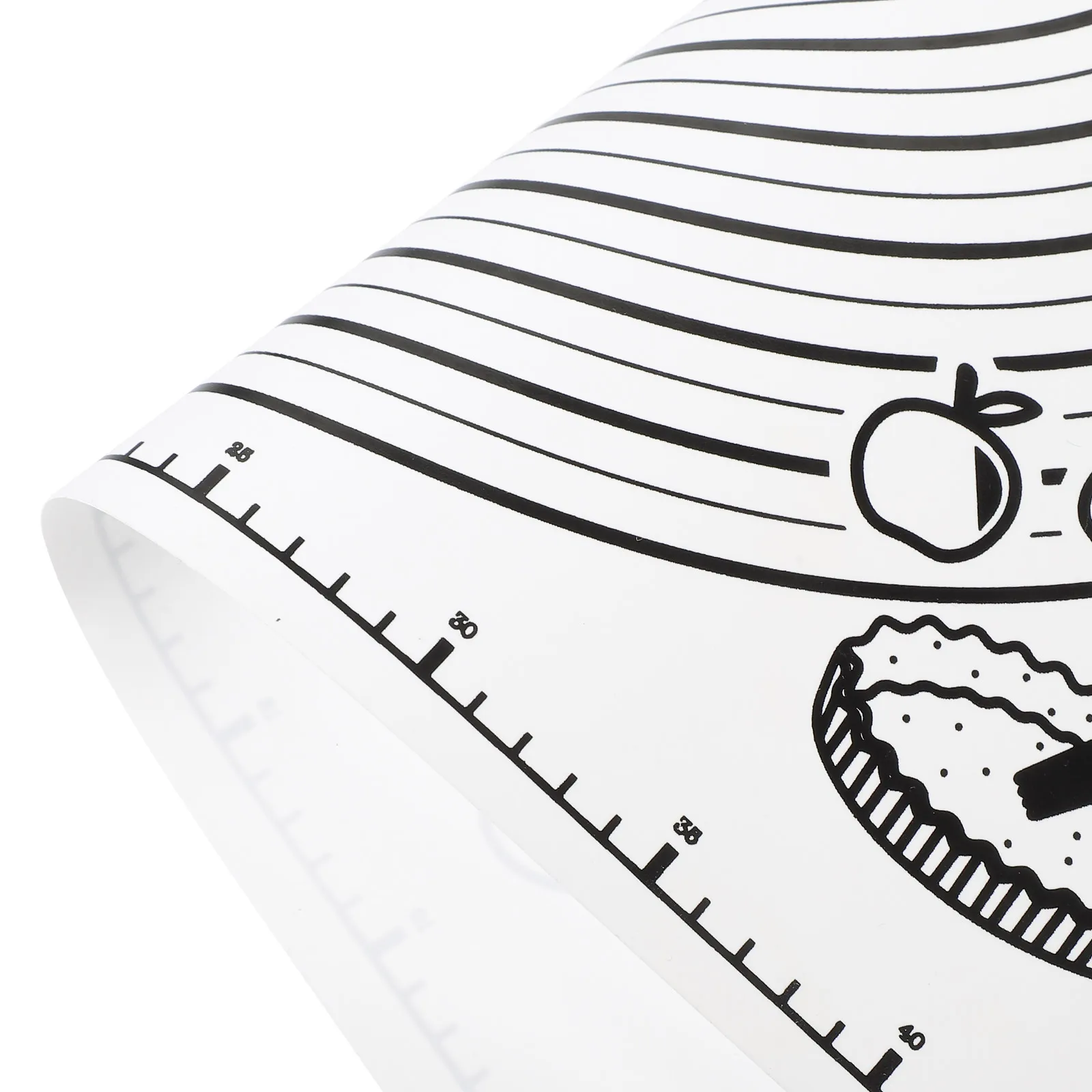 

Silicone Kneading 3Mm Thick Non-Slip Reusable Dough Rolling Pad For Baking Pizza Fondant With Measurement Kitchen Accessories