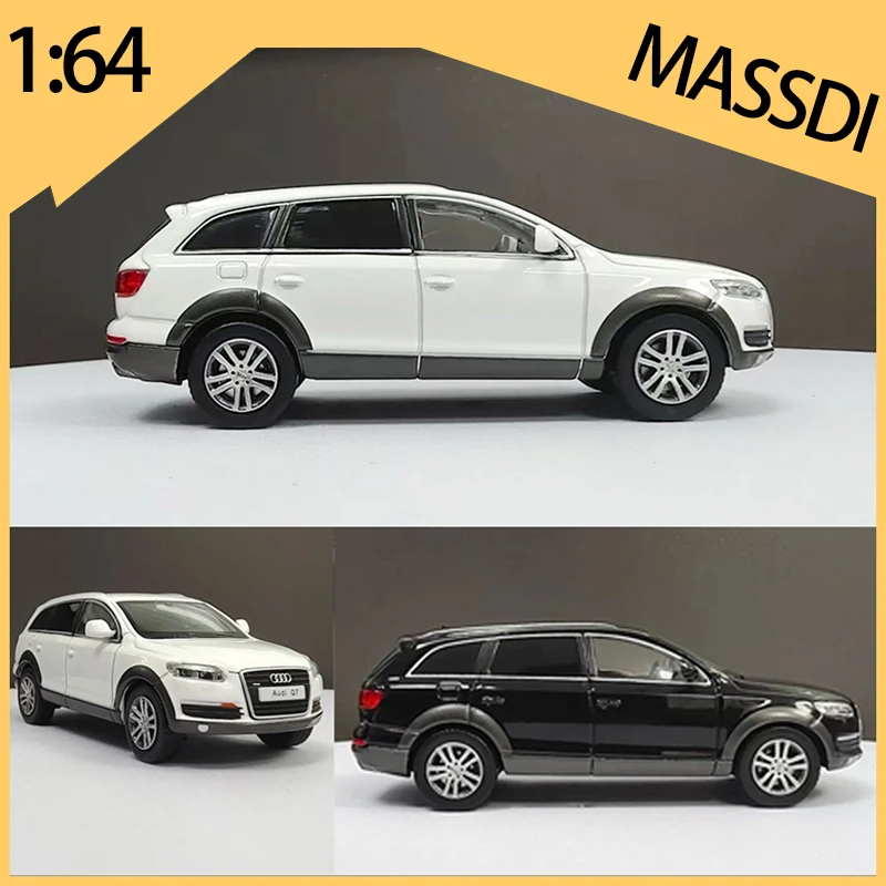 

MASSDI Diecast 1/64 Scale 2008 Audi Q7 FSl Quattro AD3100 AD3104 Alloy Car Model Static Decoration Collectibles Gift Toys