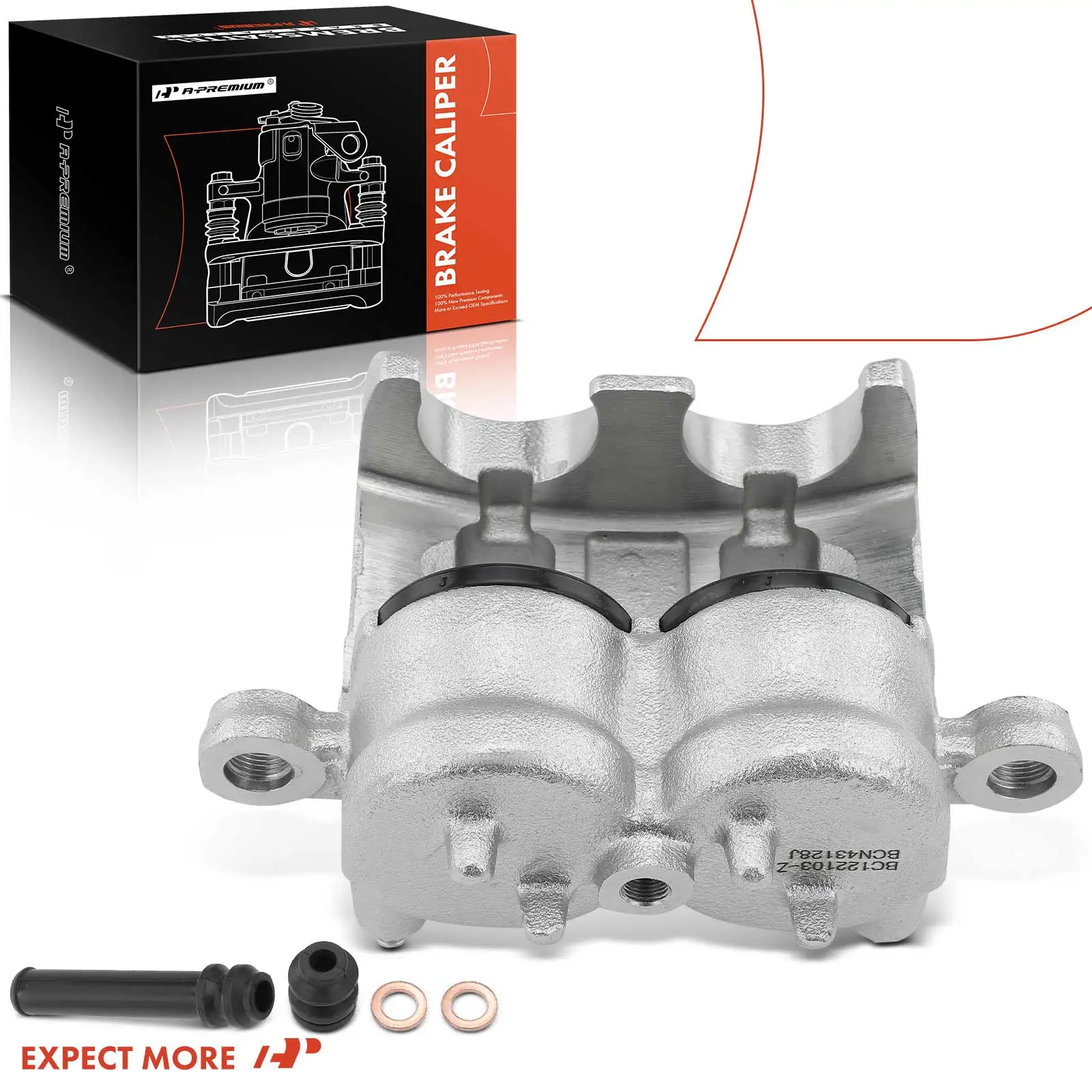 A-Premium Front Left LH Driver Side Disc Brake Caliper for Mitsubishi Montero 2001-2006