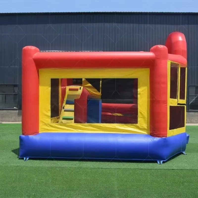 China Supplier Commercial Bounce House Slide Combo, Inflatable Jumping Castle Bouncer for Kids Outdoor Entertainment