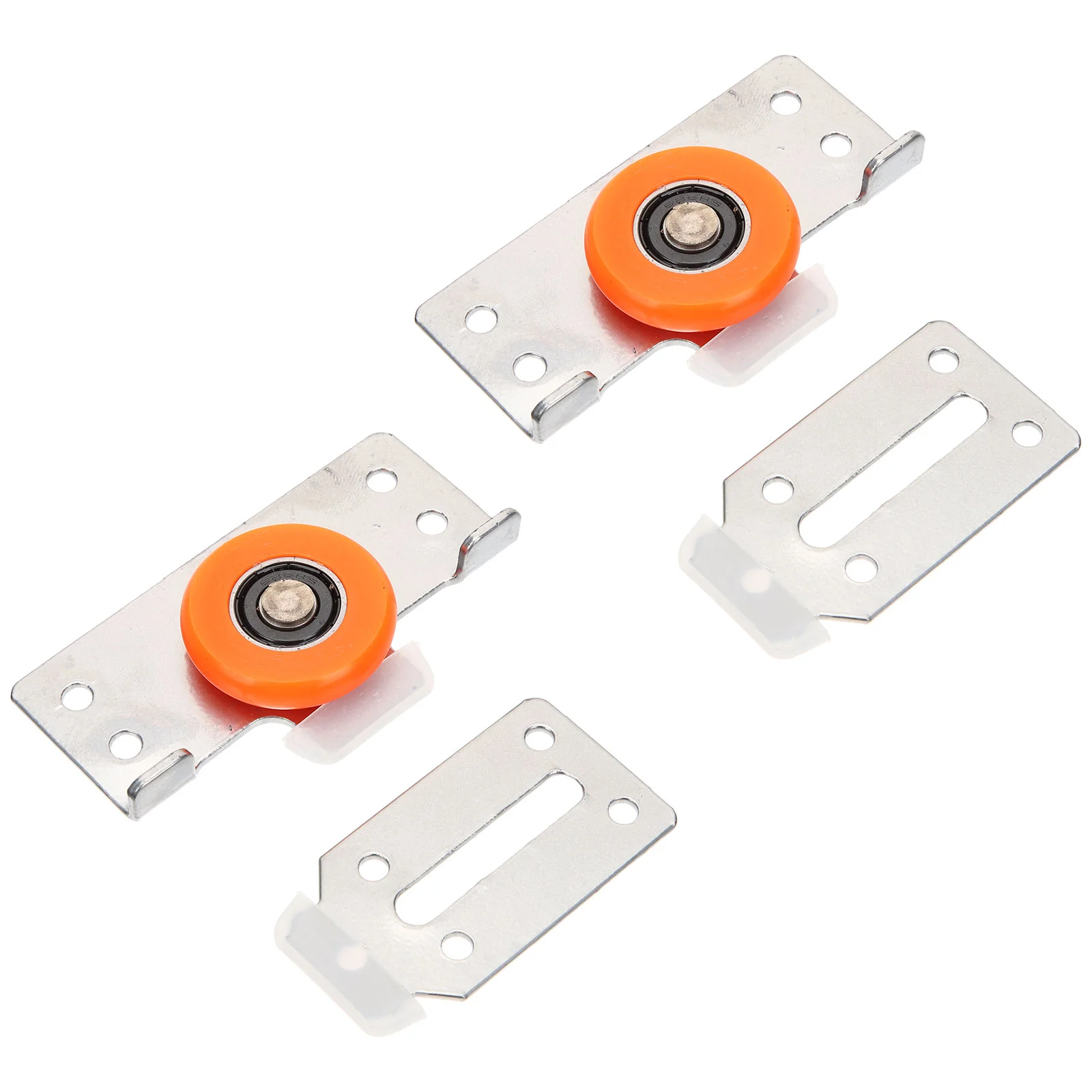 

2 Sets Door Pulley Sturdy Roller Sliding Wheel Aluminum and Window Patio Rollers Iron Closet