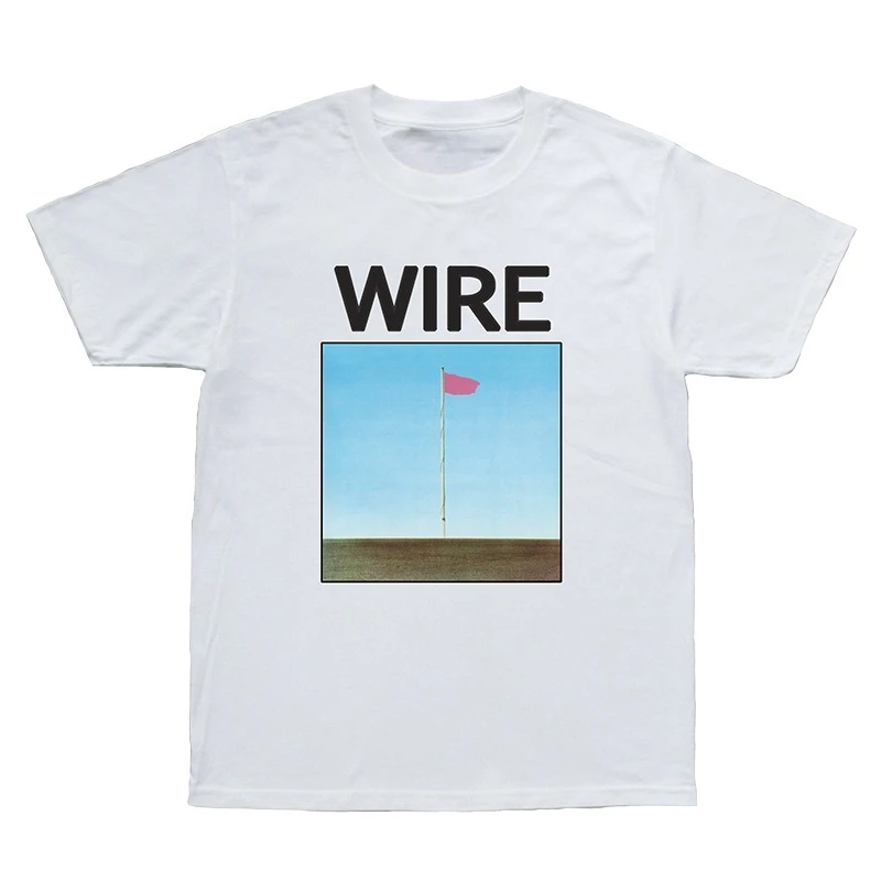 

Wire Pink Flag New Wave Punk Punk New Wave Cotton Short Sleeve Print Short Sleeve Men Tshirt Women Fashion Hip-hop Summer Top