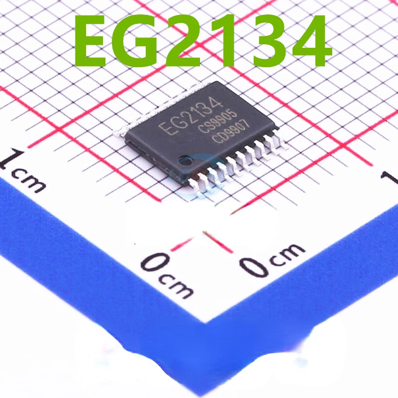 

10pcs New and original EG2134 300V Three-phase half bridge driver chip 1.2A TSSOP20 EG2134 TSSOP-20