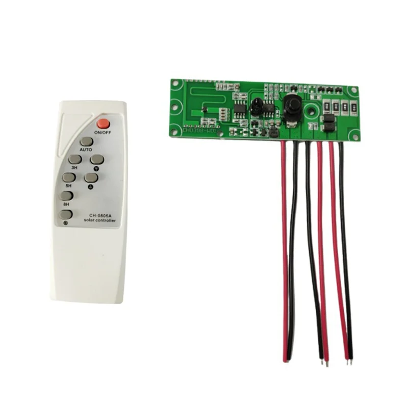 A73E-Remote Control Papan Driver LED Surya Multifungsi Papan Lampu Kontrol Otomatis Induksi Tubuh Manusia