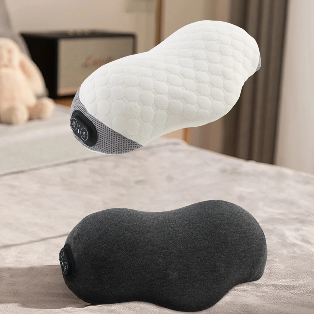 Soft Soulder Neck Vibration Massage Pillow Comfortable Adjustables Modes Massager Birthday Chirstmas Gift