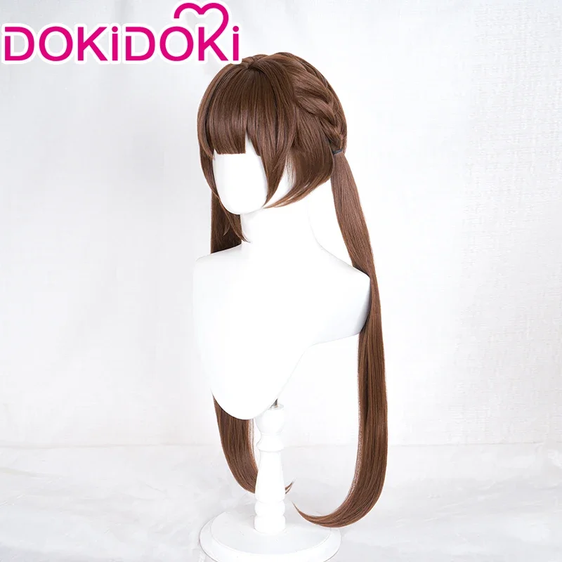 In stock sushang wig game thankai: Star rail cosplay DOKIDOKI women brown cute long hair sushang cosplay free wig cap Li sushang