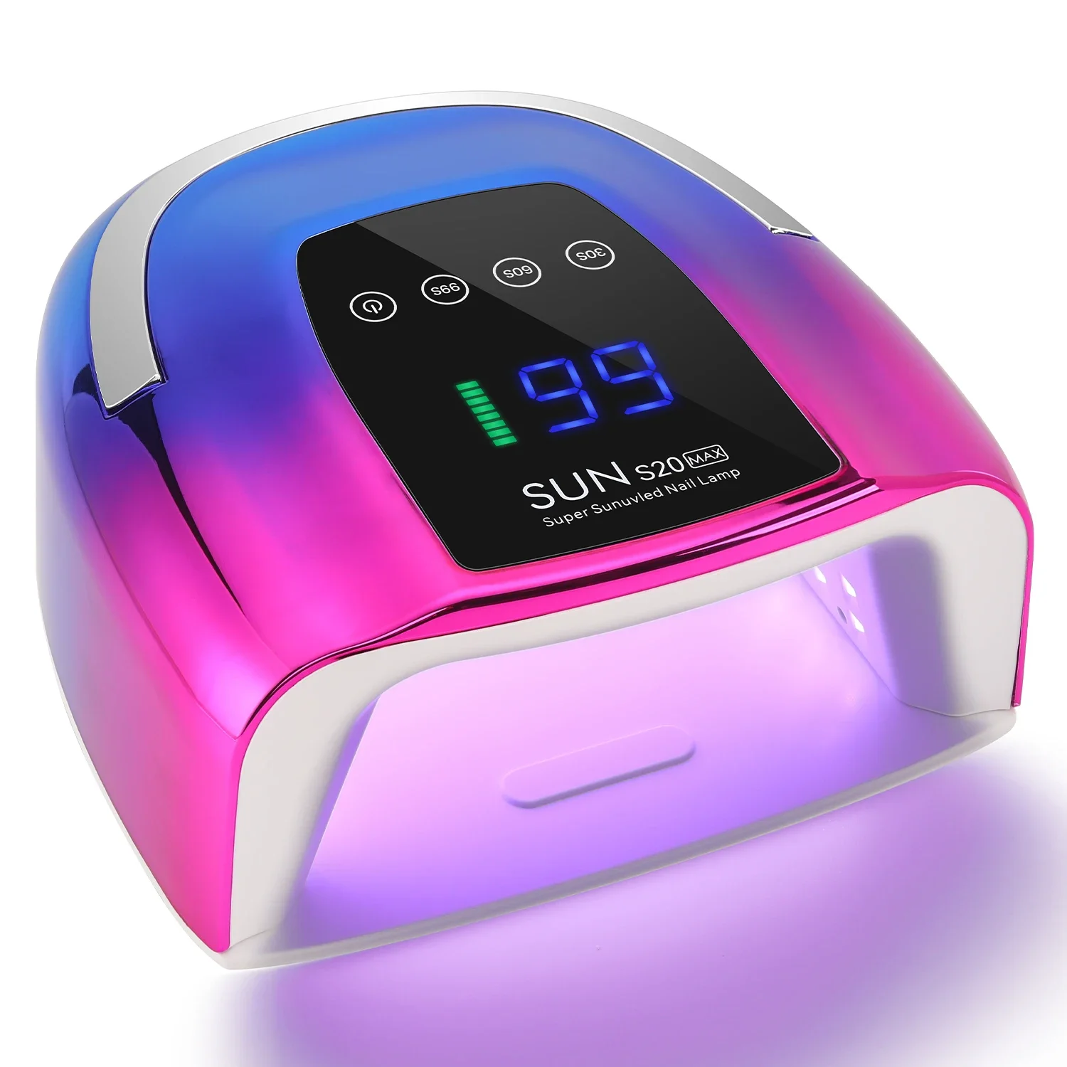 

Rechargeable Nail Lamp Wireless Gel Polish Dryer Blue Light Manicure Light with Handle Cordless Nail UV LED Lamp