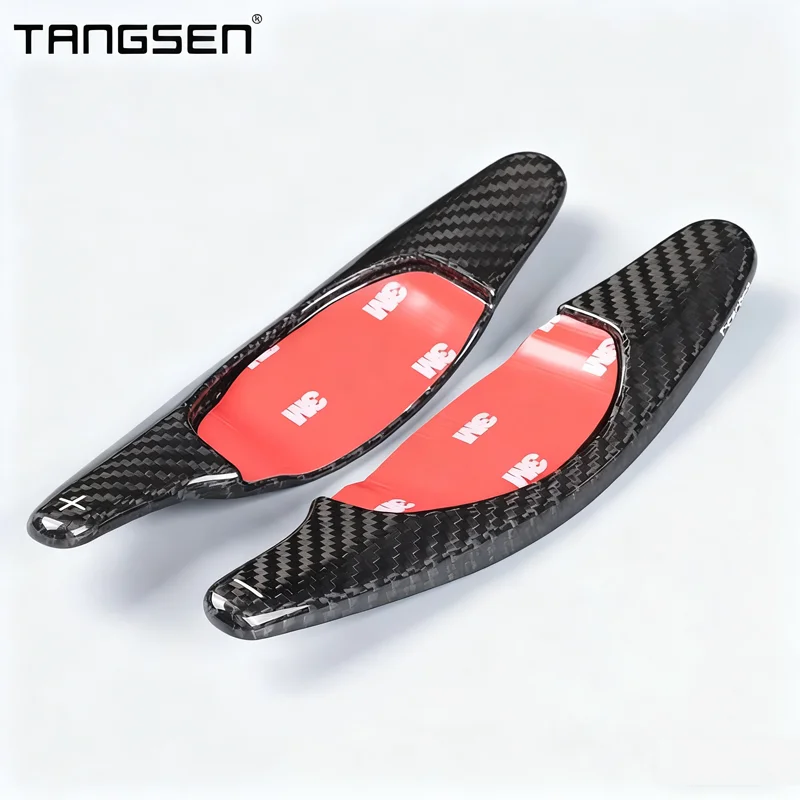 

Carbon Fiber Steering Wheel Paddle Shifts for Cadillac CT6 XT5 / Chevrolet 5th Gen Camaro, Auto Interior Accessories