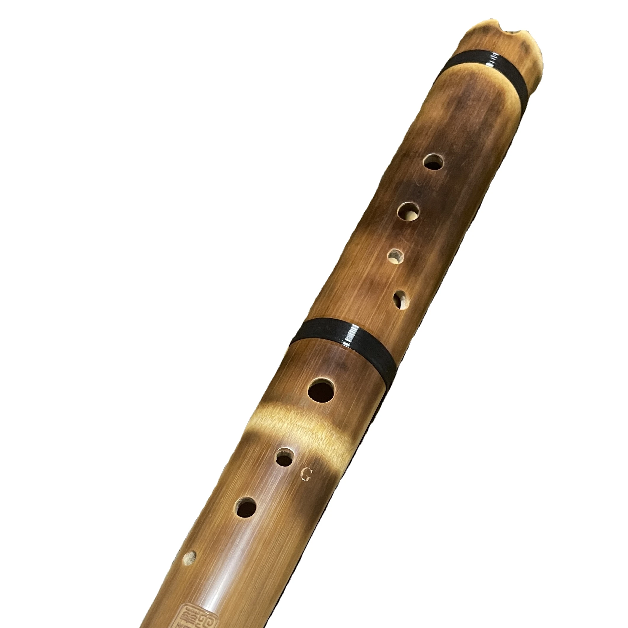 

Hooqu Factory Wholesale Wind Instrument China Dizi Musical Bamboo Flute Xun Handmade C D E F G A Key Cheap Flute