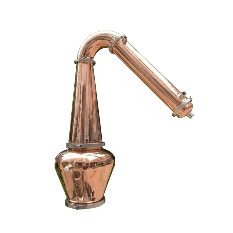 8-Inch Copper Pot Still Pillar Whisky Distillery