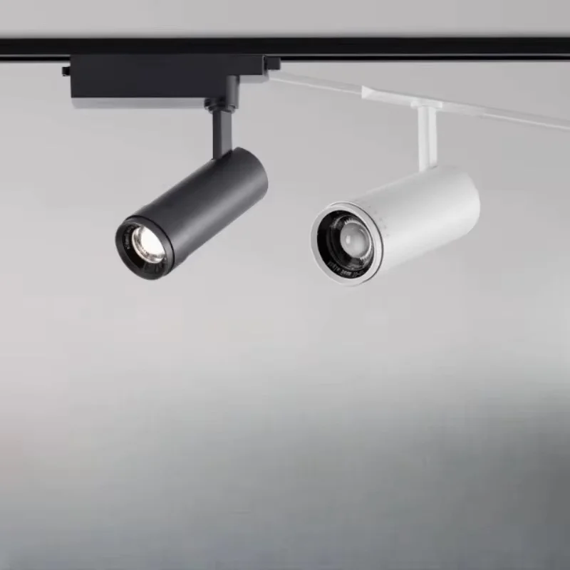 Adjustable-focus track spotlight, art gallery, museum, calligraphy and painting exhibition, anti-glare exhibition lamp