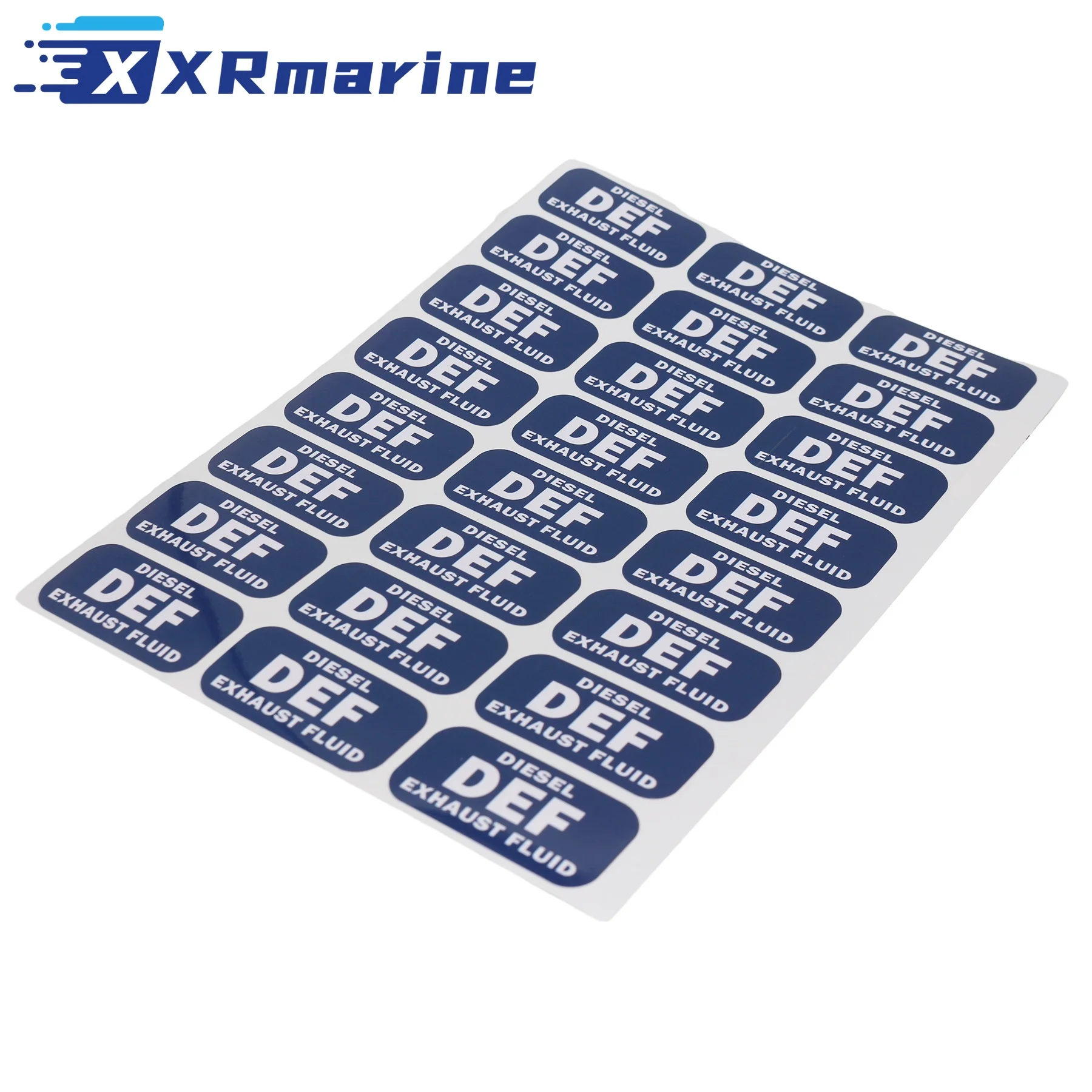 

DEF Diesel Exhaust Fluid Sticker Decal Weatherproof Warning Notice Hazard 24Pcs