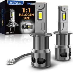 BEVINSEE Z26 H7 LED Headlight Bulb CANBUS Anti-flicker H11 H8 H9 H1 Wireless Headlamp 70W 12000LM 9005 HB3 9006 HB4 H3 Auto Bulb