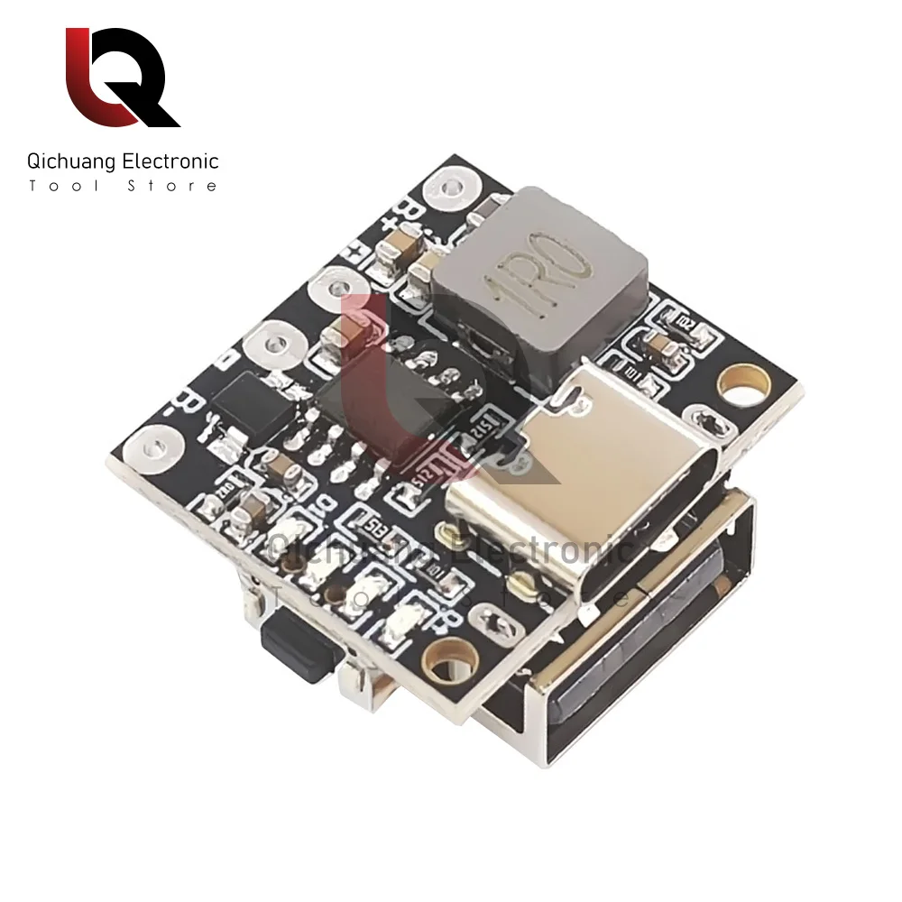 5V Charging and Discharging Integrated Module 3.7V4.2V18650 Lithium Battery Charging Boost Power Supply Protection Board