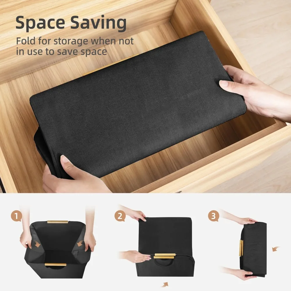 2026 جديد عيد الميلاد سلة الغسيل مقاوم للماء القطن الملابس القذرة سلال المنظم طوي أشتات حقيبة التخزين لعبة المنظم