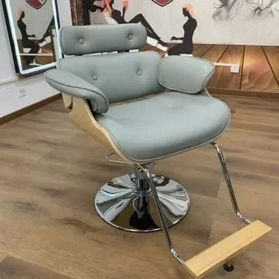 

Barber Shop Chair Adjustable High-End Hair Cutting and Dyeing Chair