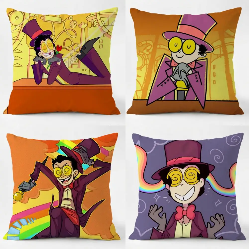 

Крутая мультяшная наволочка S-Superjail, моющаяся ежедневно, из льняной ткани, мягкая, для дивана, кровати, декора дома и комнаты