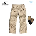 khaki and pad