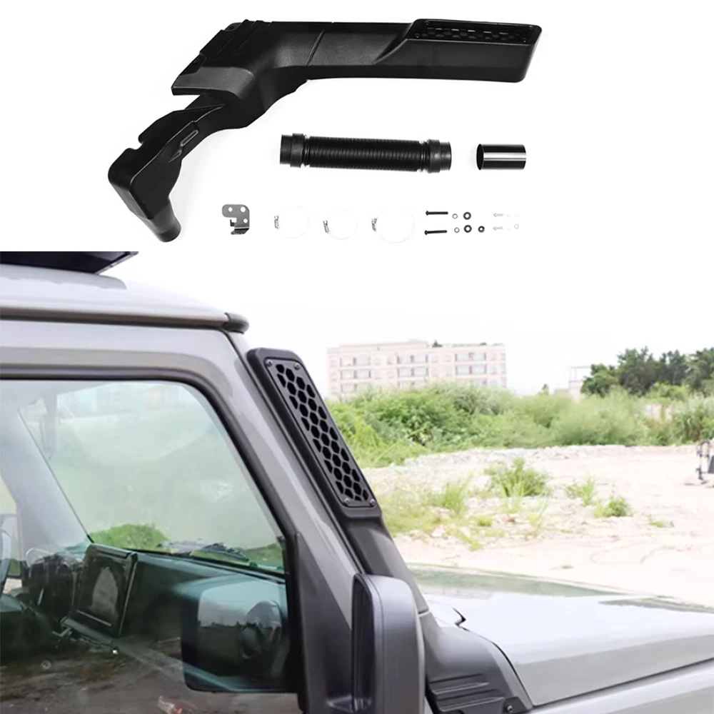 Accesorio de snorkel para coche - Snorkel de admisión de aire sin perforación con sistema de atornillado para Suzuki Jimny JB74 (2019-2026) JMN100