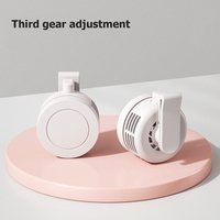 Bladeless Mini Clip Fan Hanging Waist Neck Fan Girl Electric Air Cooling Fan 900mah USB Leafless Fan 3 Speeds Portable Cooler Fa