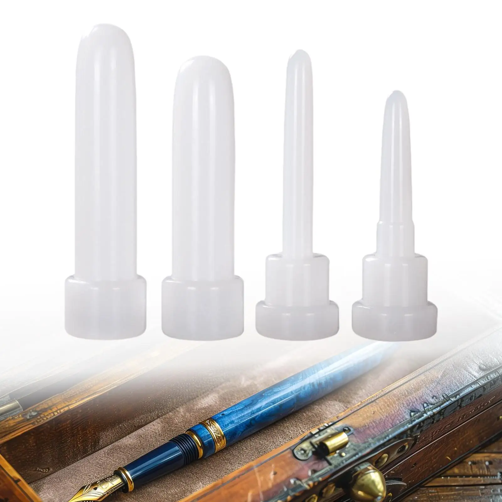 Pen Resin Mould Resin Casting Easy to Use Stationery Flexible Silicone Mould