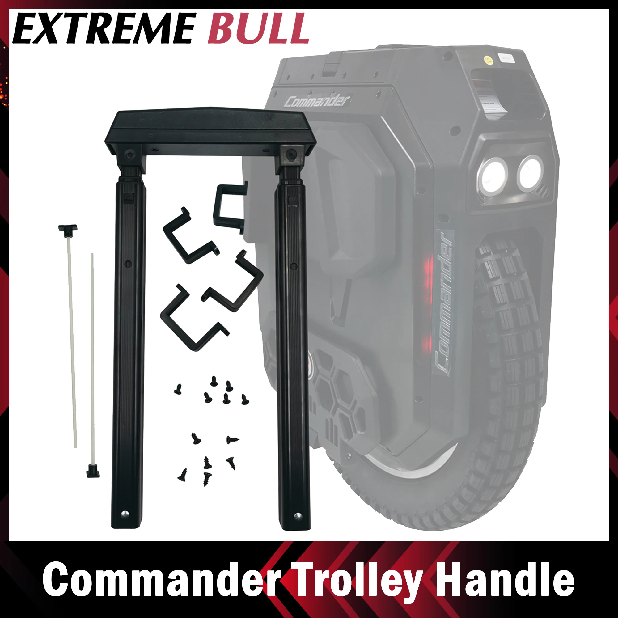 EXTREME BULL Commander Trolley Handle Original Handle Parts Accessories Unicycle EUC Pull Rod