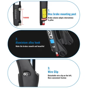 Federungsgabel für Mountainbike SR Suunti X1 120 mm Reise QR 100x9mm Boost 110x15mm - 27,5 29 8 Hauptverkaufsschock x1 - №8