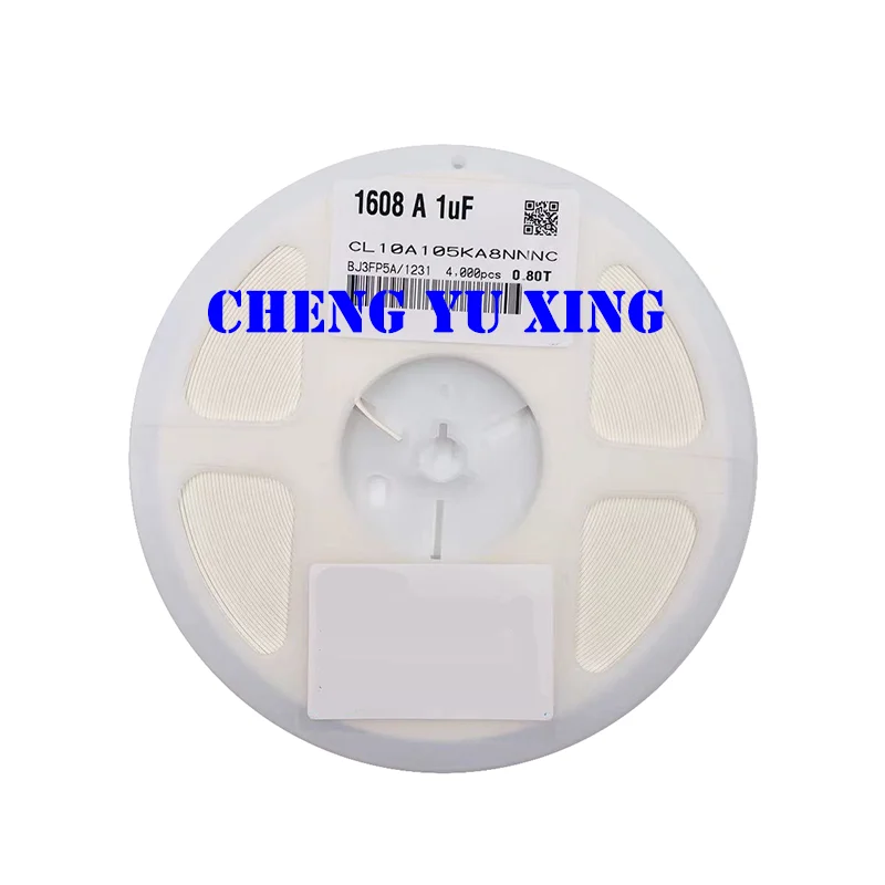 

0603 1uF 10% 25V X5R,CL10A105KA8NNNC,0603 105KA,4000 PCS，0603 SMD Capacitor