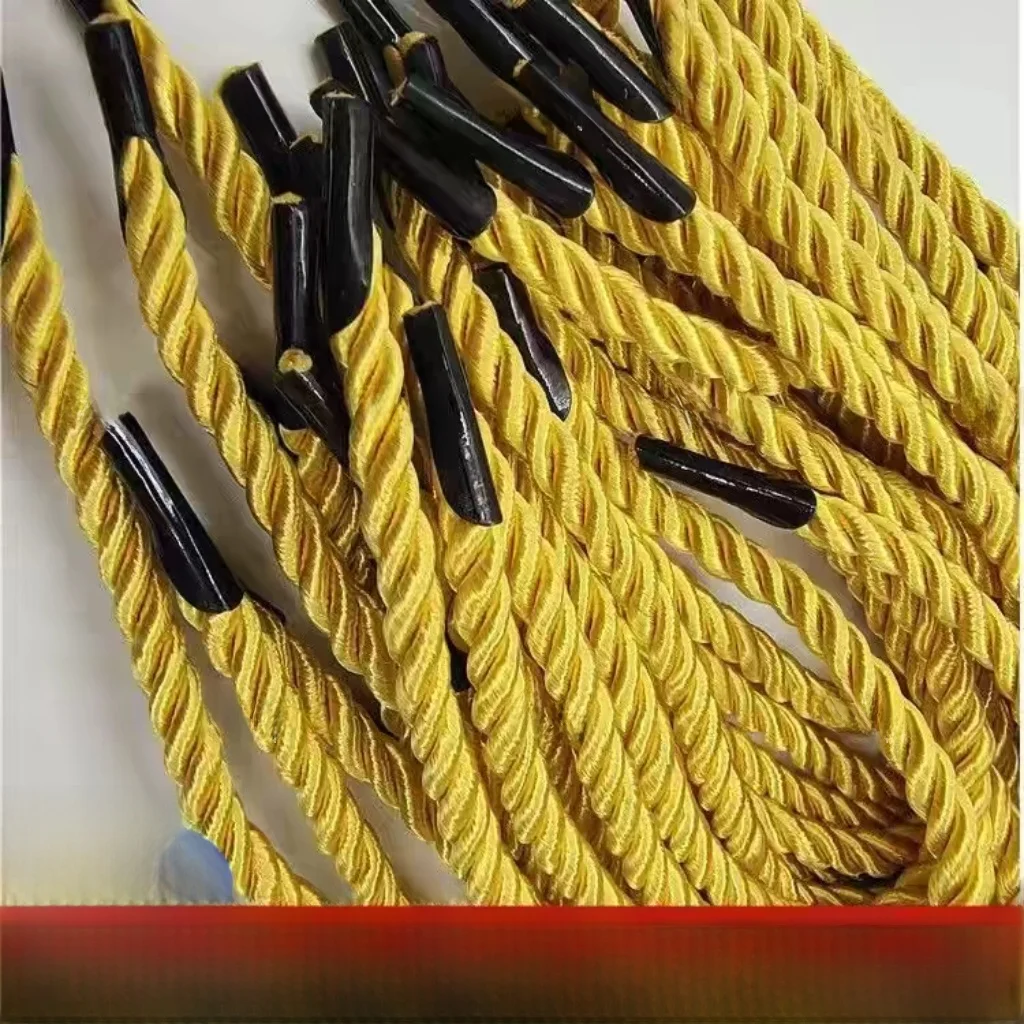 Three-Strand Rope Handbag Gift Bag Paper Box Carry Rope DIY Sewing Accessories Three-Strand Handheld Rope for Home Fabric