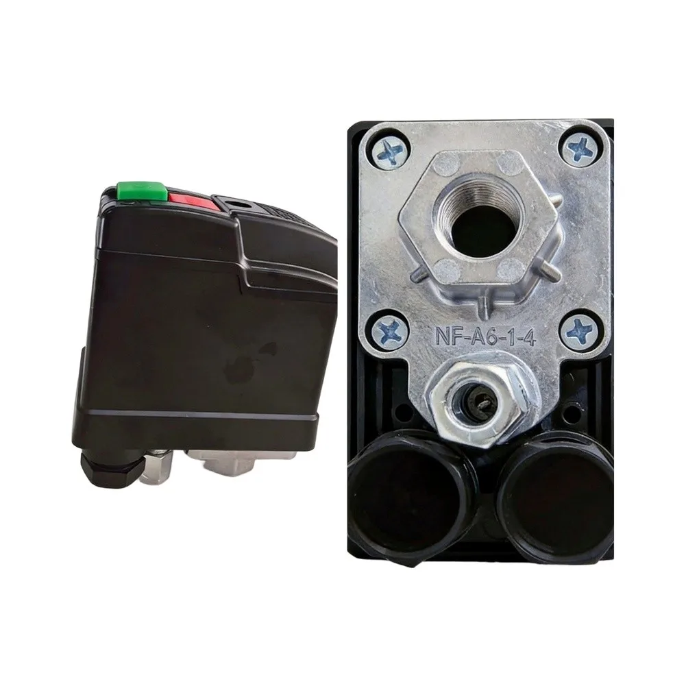 Air Compressor Pressure Switch Control Valve Single Hole/4 Hole Pneumatic Automatic Control Switch For Small Compressing Machine