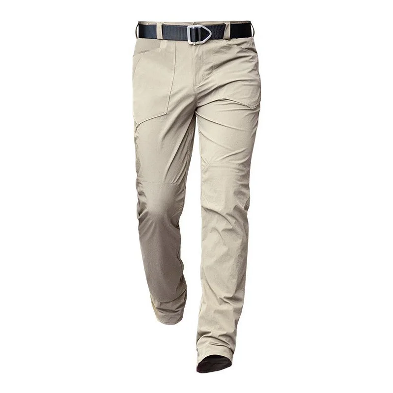 

Lynjacye S-3XL Summer Quick Drying Tactical Pants Men's Elastic Hiking Mountaineering Pants Outdoor Cycling Tactical Cargo Pants