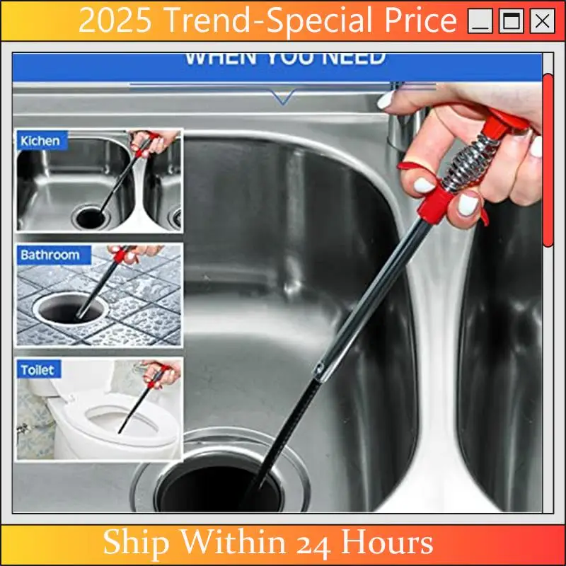 

A61Z предложения, 5 шт., набор инструментов для телескопического магнита, выдвижной инструмент с когтями, гибкая пружина, телескопический для домашней раковины, стоки, кухня