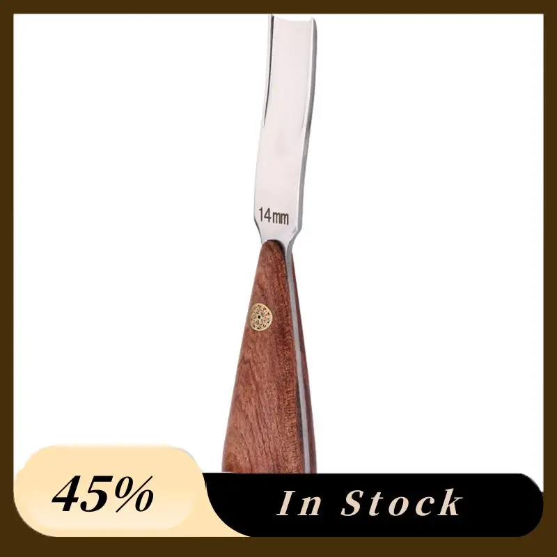 

A60Z1PC Beveler для кромок кожи 12-16 мм, инструмент для зачистки кожевенных изделий, ручная работа, сделай сам, штовхание канавок, траншей, истончение, 14 мм