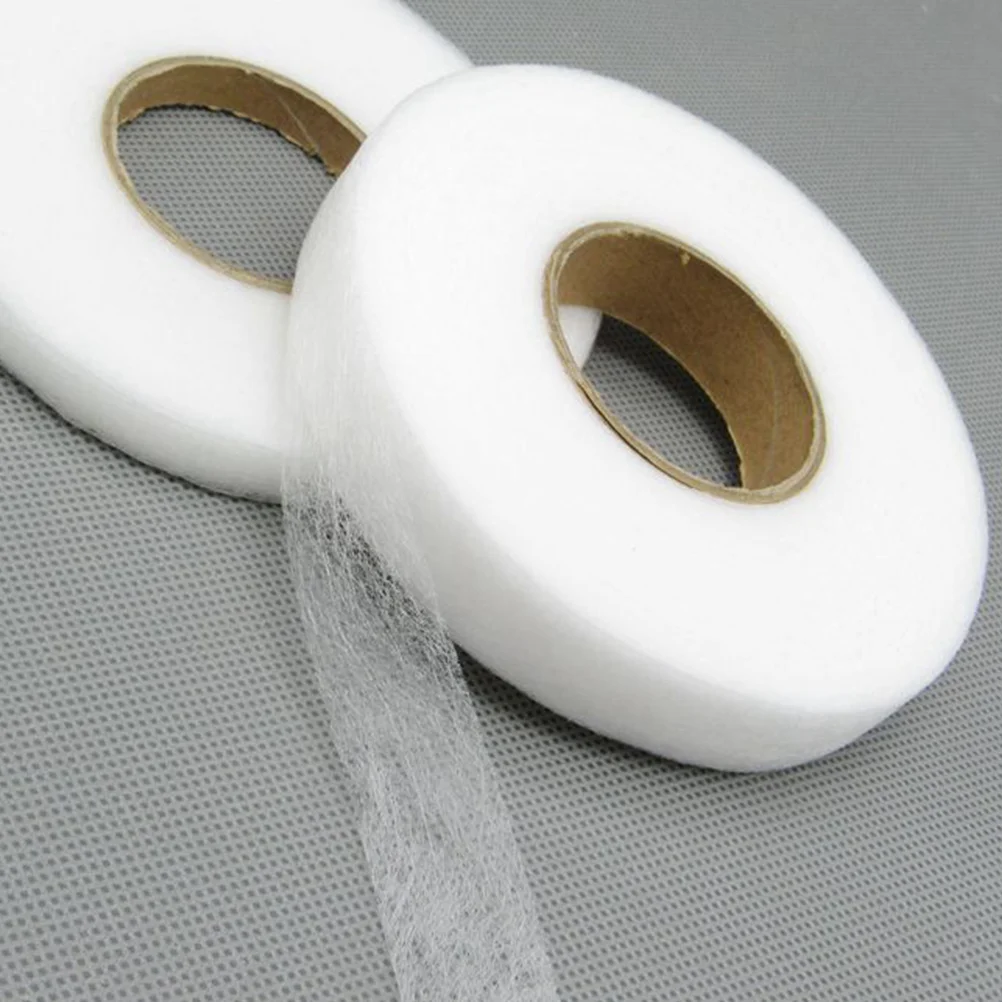 Hem Tape Non-woven Double-sided Adhesive Strip for Lining Clothing Accessories White