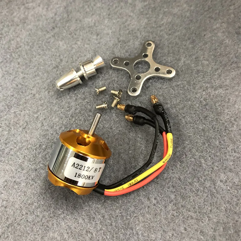 1 stücke bürstenloser Motor a2212 930/10001200/1400/1800/2200/2700kv für bürstenlosen Outrunner-Motor mit RC-Flugzeug flugzeug