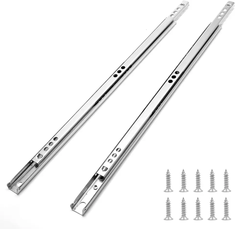 12 Inch Metal Drawer Slides with Ball Bearings