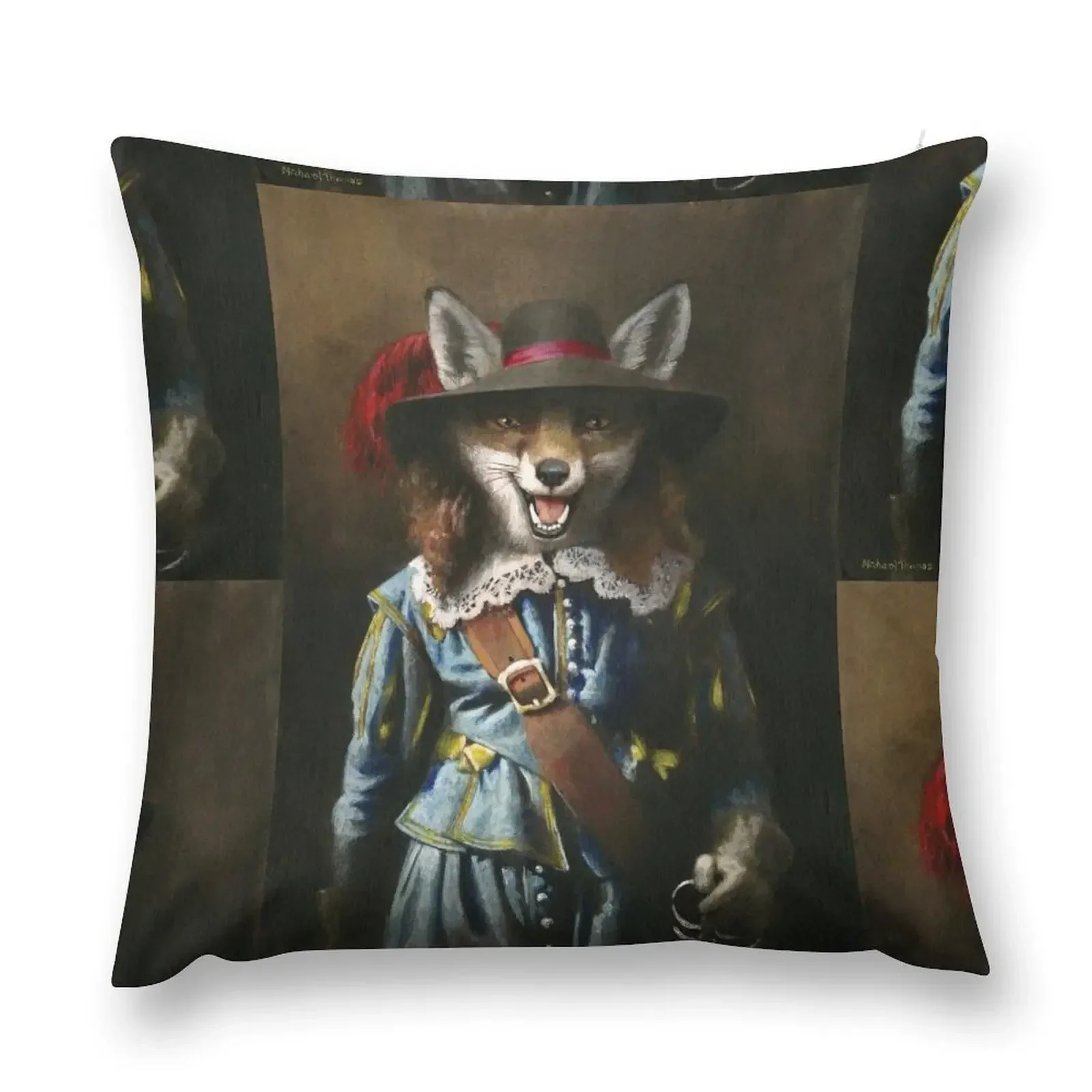 

Cavalier Fox Throw Pillow Ornamental Pillow sleeping pillows Room decorating items Anime pillow