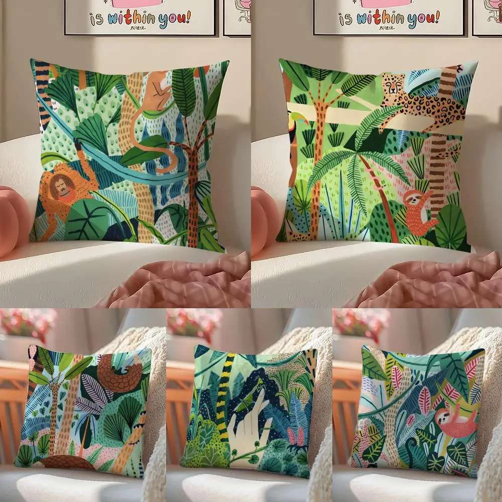 A-Amber V-Vittoria Cushion Cover Linen Pillowcase Cover Soft