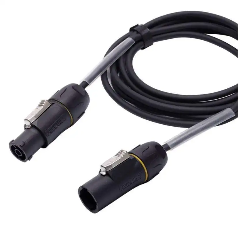 ABCCABLS High Quality IP65 Waterproof PowerCON Lockable Adapter PVC Computer Professional Audio Video Lighting Stage Cable
