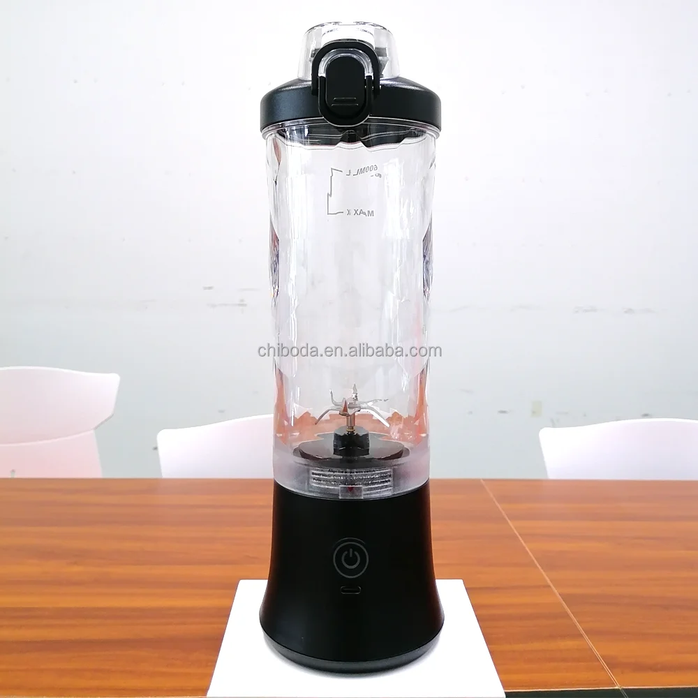 

Portable Blender Personal Juicer for Shakes and Smoothies USB-C Rechargeable Mini Small Blender Cup for Kitchen Office Gym