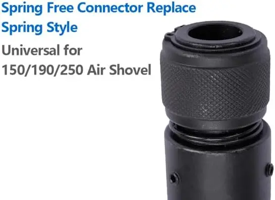 Hammer with 19-Piece Tool Plus Set Multifunctional Pneumatic Hammer Kit with Quick Change Retainer, Carrying Case, Anti Vibratio