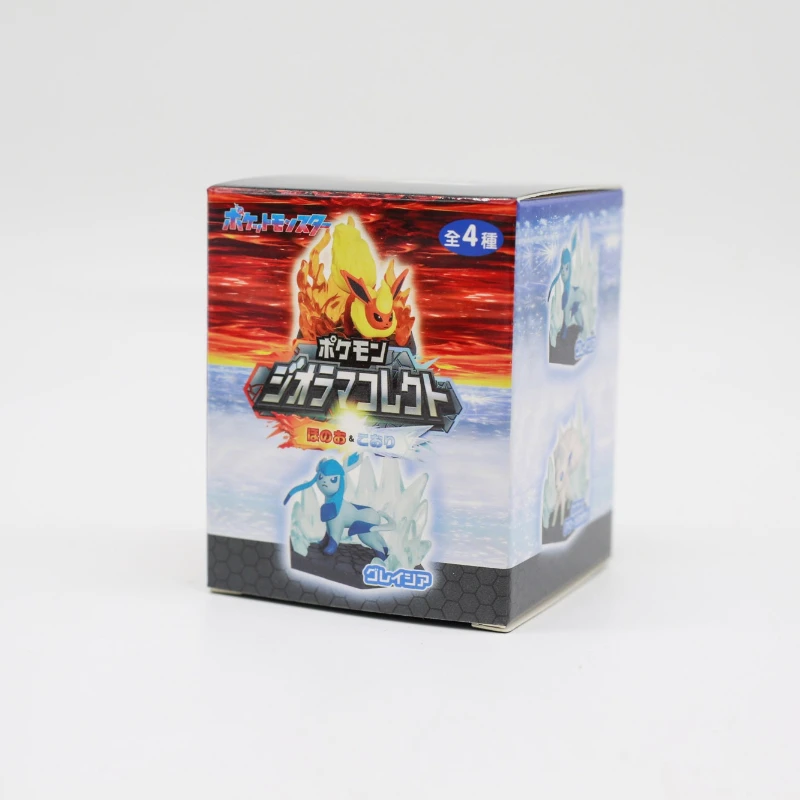Pokemon Blind Box Toys Charcadet Flareon Glaceon Vulpix Fire Vs Ice Skills Battle Doll Model Toys Collect Ornaments - view 2