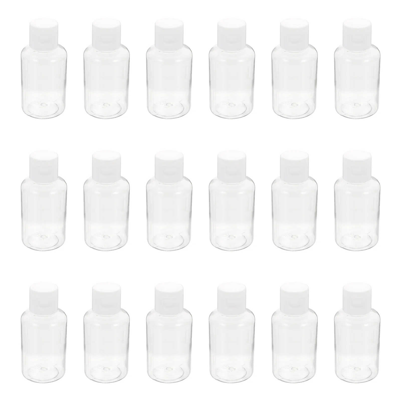 

36pcs Transparent Plastic Makeup Bottles Travel Size Essential Oil Perfume Aromatherapy Lotion Shampoo Containers Airtight