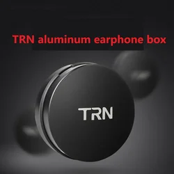 Portable Storage Case TRN Metal Aluminum Alloy In-ear Earphone Accessories Earphone Hard Waterproof Bag Box Earphone For X6