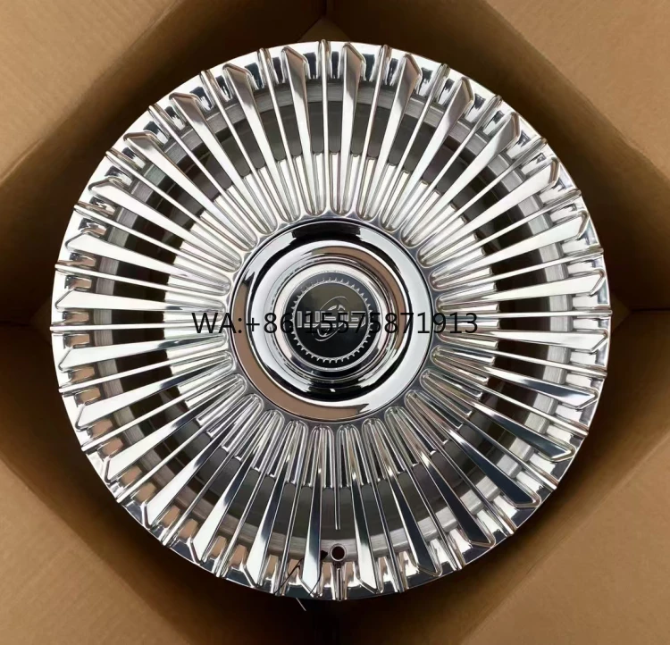 

Кованые диски MK 21 22-дюймового размера для Bentley Flying Bentayga Continental Mussan GT. Высококачественные, изготовленные на заказ, с тонкой полировкой.