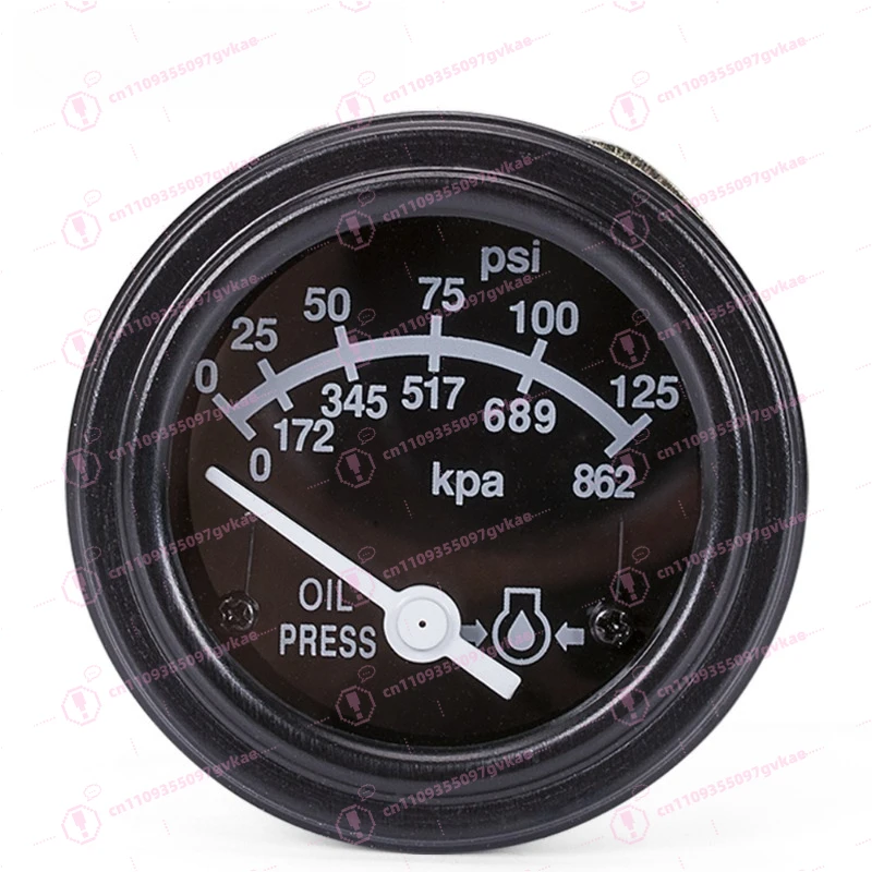 

3015232 Oil Pressure Gauge 52mm 24V for Cummins K19 K38 K50 V28 NT855 Diesel Engine Generator Spare Parts