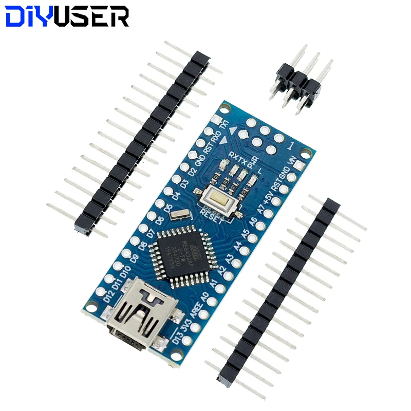 Mini / Type-C / Micro USB Nano 3.0 With the bootloader compatible Nano controller for arduino CH340 USB driver 16Mhz ATMEGA328P