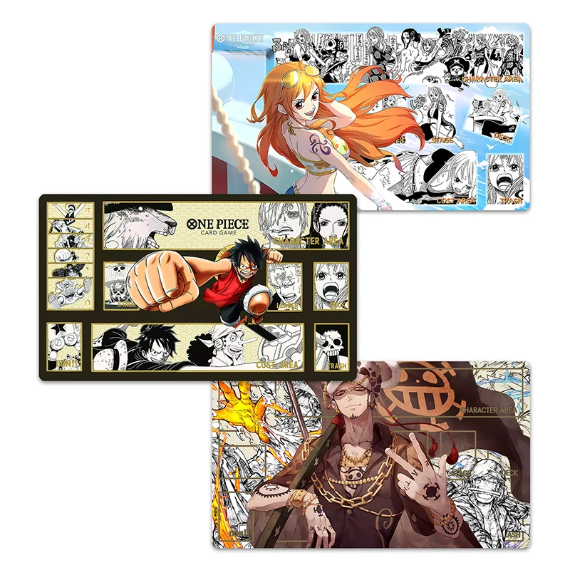

OPCG One Piece Playmat Luffy Belo Betty Sabo Perona Anime Playmat Trading Card Game Mat Dedicated Card Play Against Table Mat
