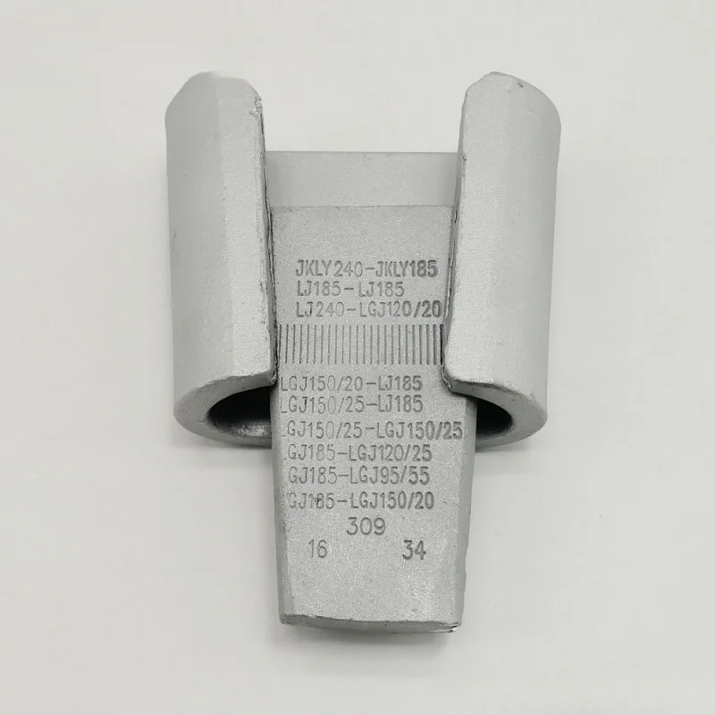 C-Type AMP Wedge Cable Clamp - Aluminum Conductor Clips for Overhead Power Lines & Substations